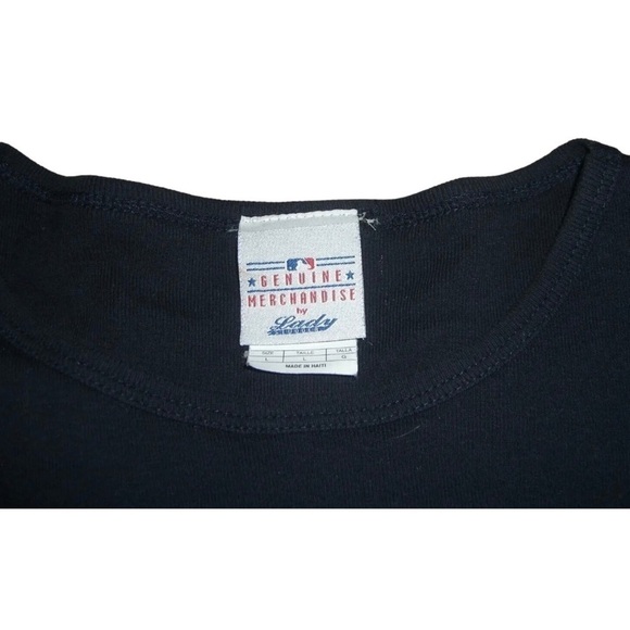 Almost Vintage Detroit Tigers Tee Shirt Lady Slugger Baseball Navy Blue Logo L - Picture 7 of 8